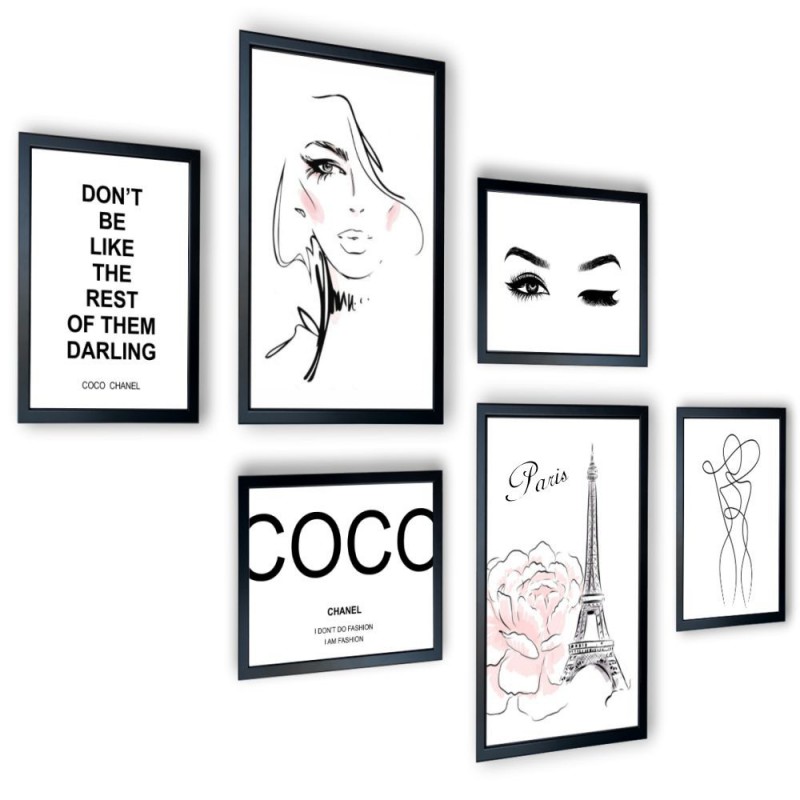 Galeria obrazy do salonu Coco Chanel