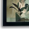Zestaw obrazy do salonu tryptyk Abstrakcja palmy