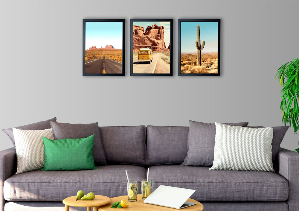 Obrazy Wielki Kanion nad kanapą